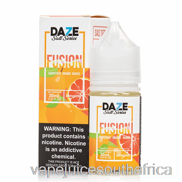 Vape Juice South Africa Grapefruit Orange Mango - 7 Daze Salts - 30Ml 30Mg